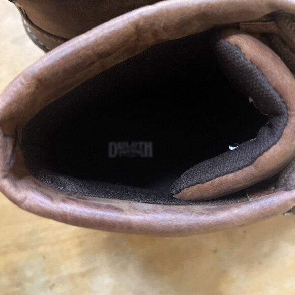 Duluth Trading Company Leather Boots, Men's Size 9 Wide Brown Lace Up - Picture 10 of 10